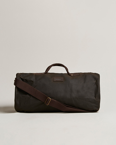  Wax Holdall Olive