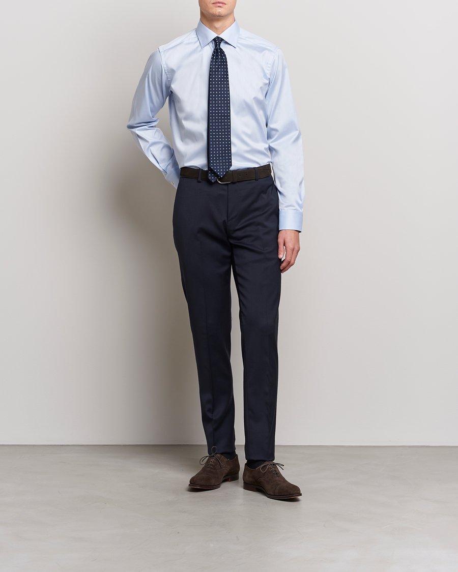 Herre | Tøj | Eton | Contemporary Fit Shirt Blue