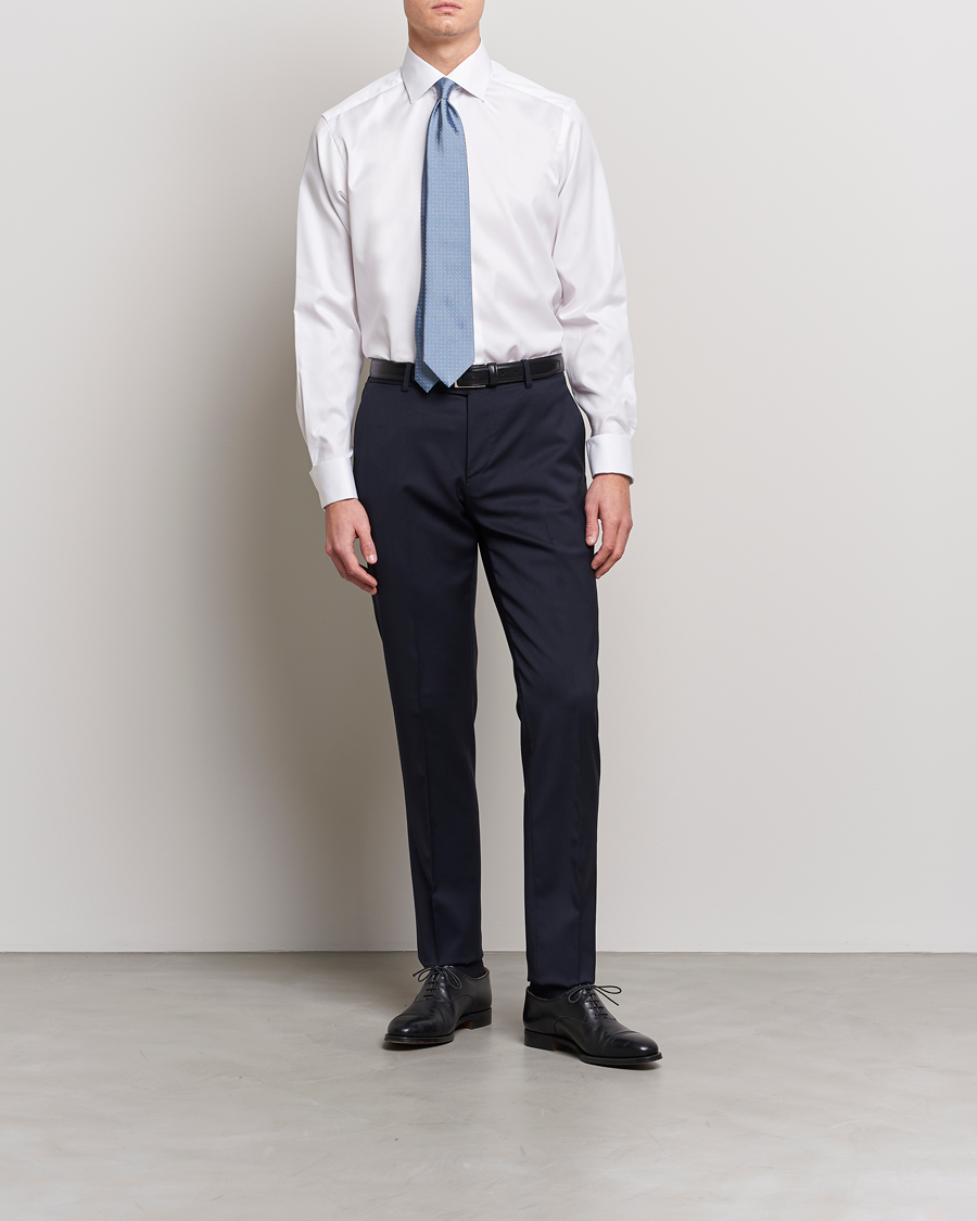 Herre | Tøj | Eton | Contemporary Fit Shirt Double Cuff White
