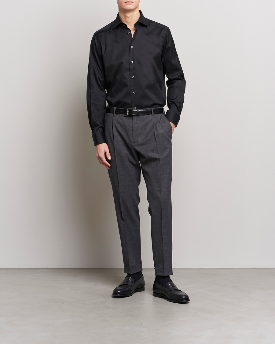 Herre | Tøj | Eton | Contemporary Fit Shirt Black