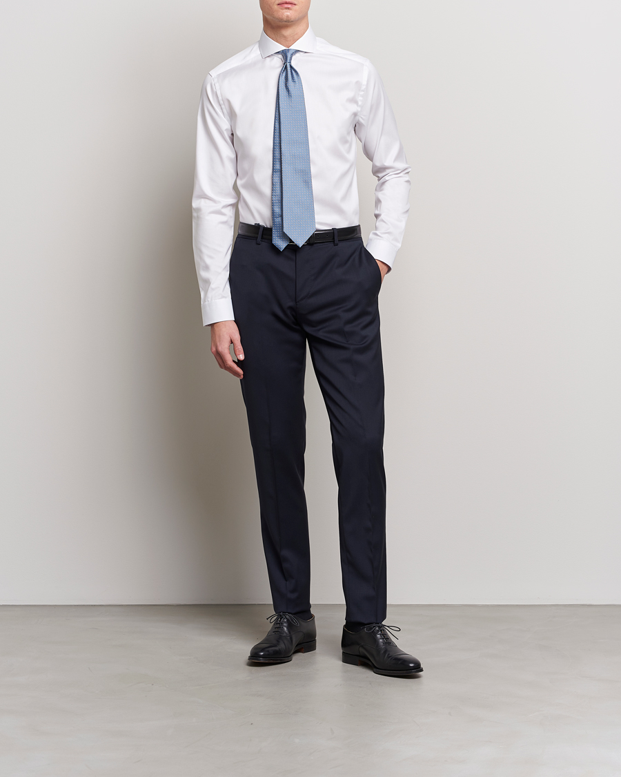 Herre | Tøj | Eton | Super Slim Fit Shirt Cutaway White