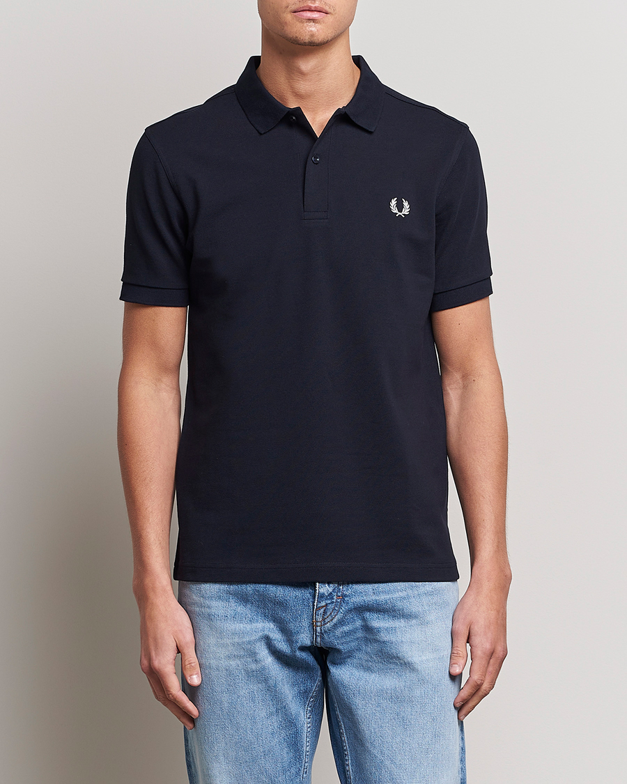 Herre | Tøj | Fred Perry | Plain Polo Navy