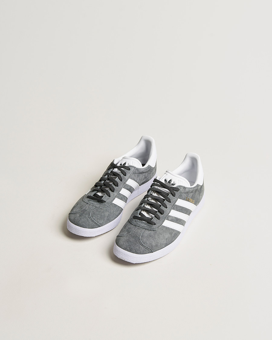 Herre | Sko | adidas Originals | Gazelle Sneaker Grey Nubuck