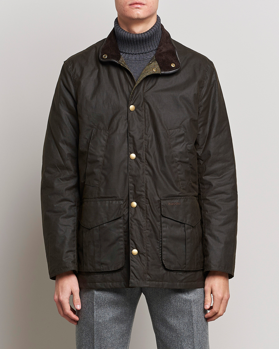 Herre | Best of British | Barbour Lifestyle | Hereford Wax Jacket Olive