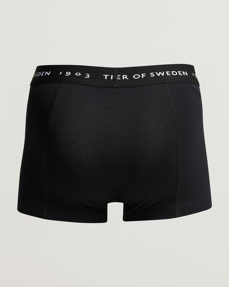 Herre | Undertøj | Tiger of Sweden | Hermod Cotton 3-Pack Boxer Brief Black
