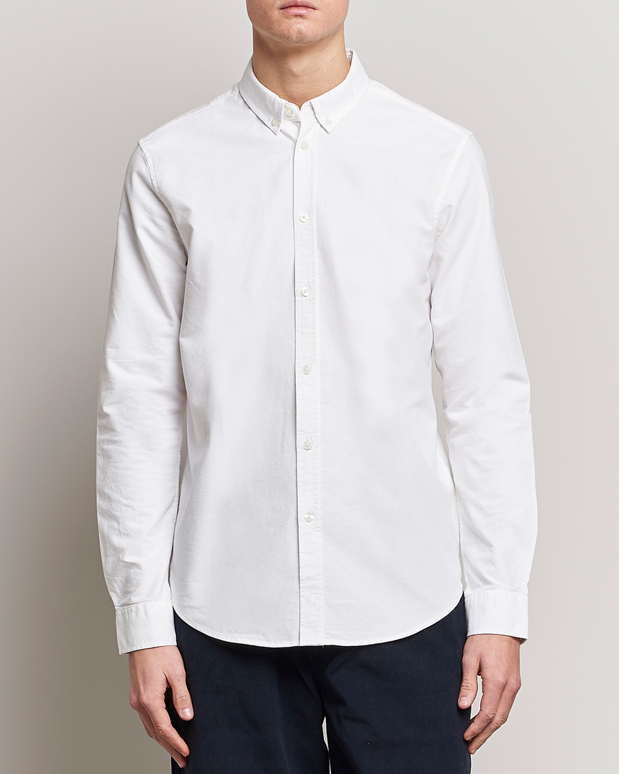 Herre | Tøj | Samsøe Samsøe | Liam Button Down Shirt White