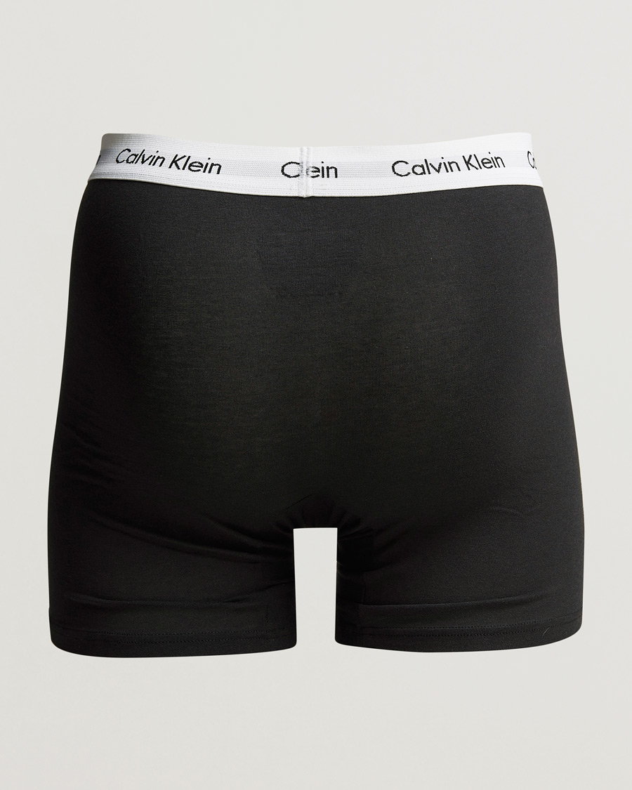Herre | Boxershorts | Calvin Klein | Cotton Stretch 3-Pack Boxer Breif Black/Grey/White