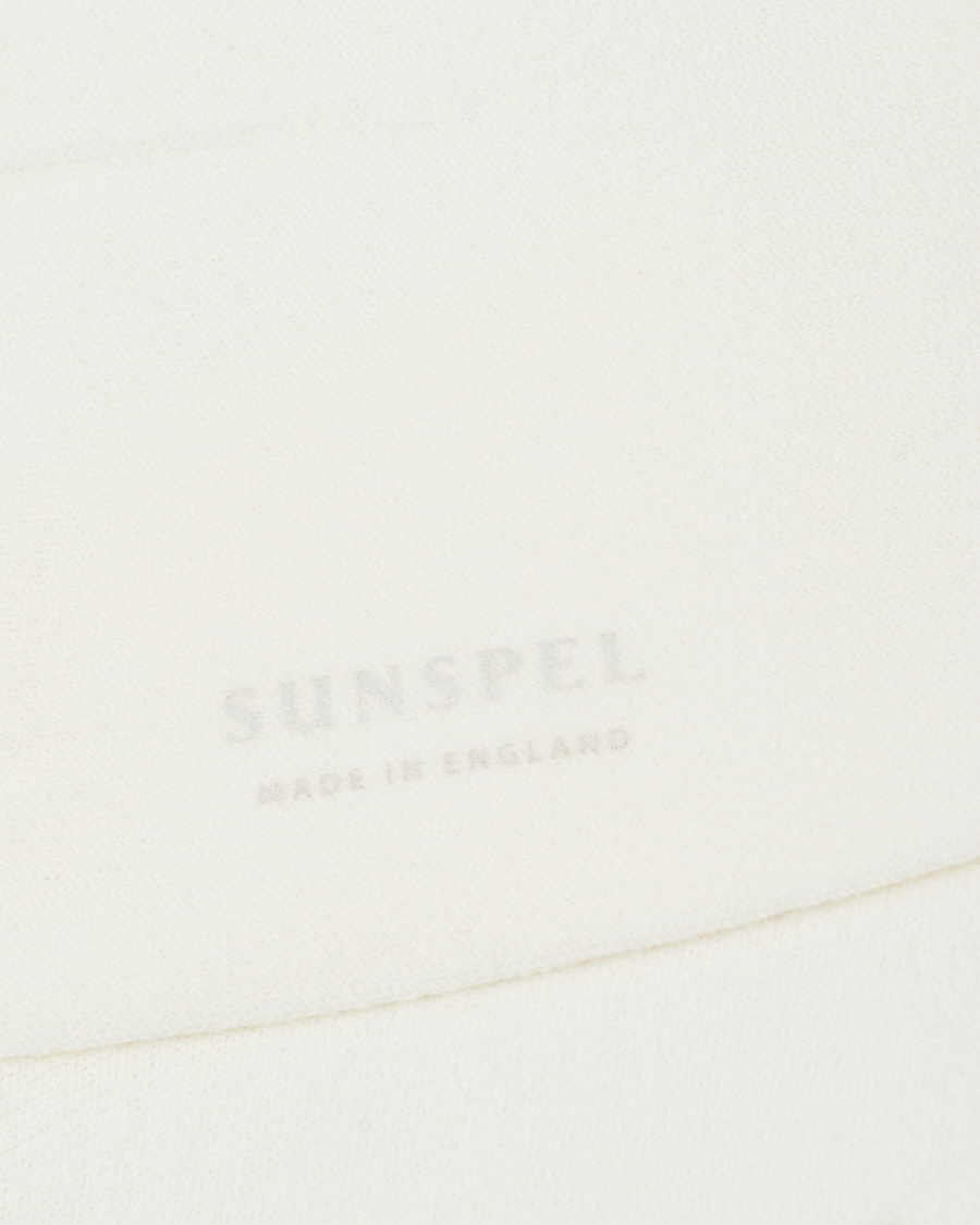 Herre | Sunspel | Sunspel | Cotton Blend Socks White