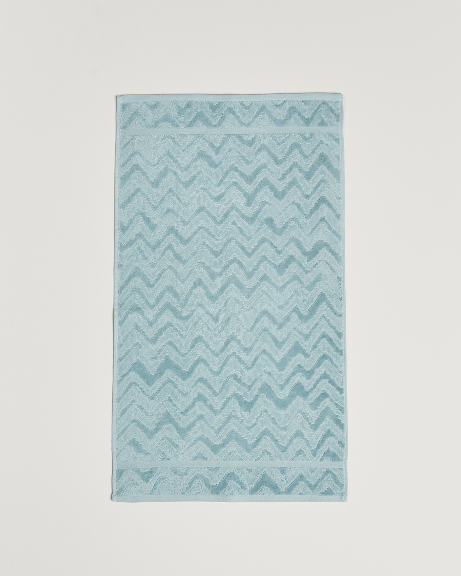 Herre |  | Missoni Home | Rex Hand Towel 40x70cm Light Blue
