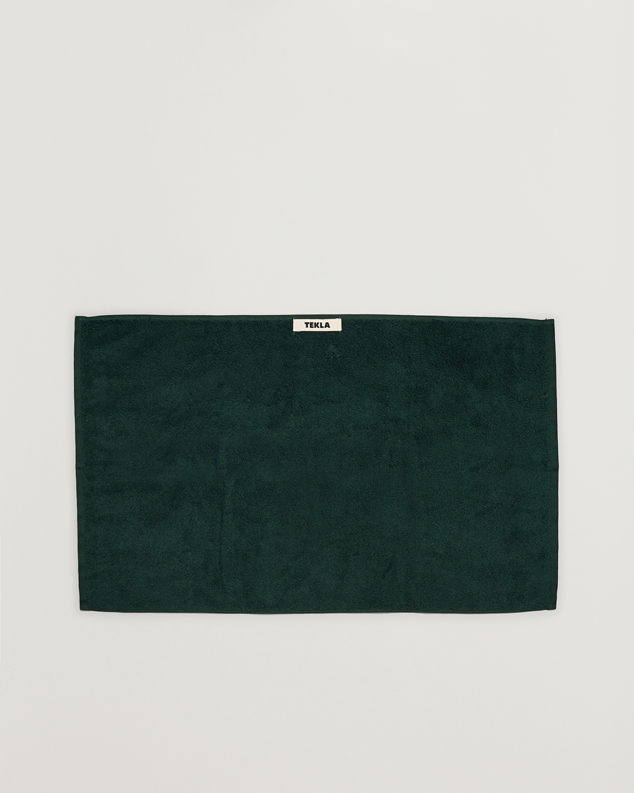 Herre | Håndklæder | Tekla | Organic Terry Hand Towel Forest Green