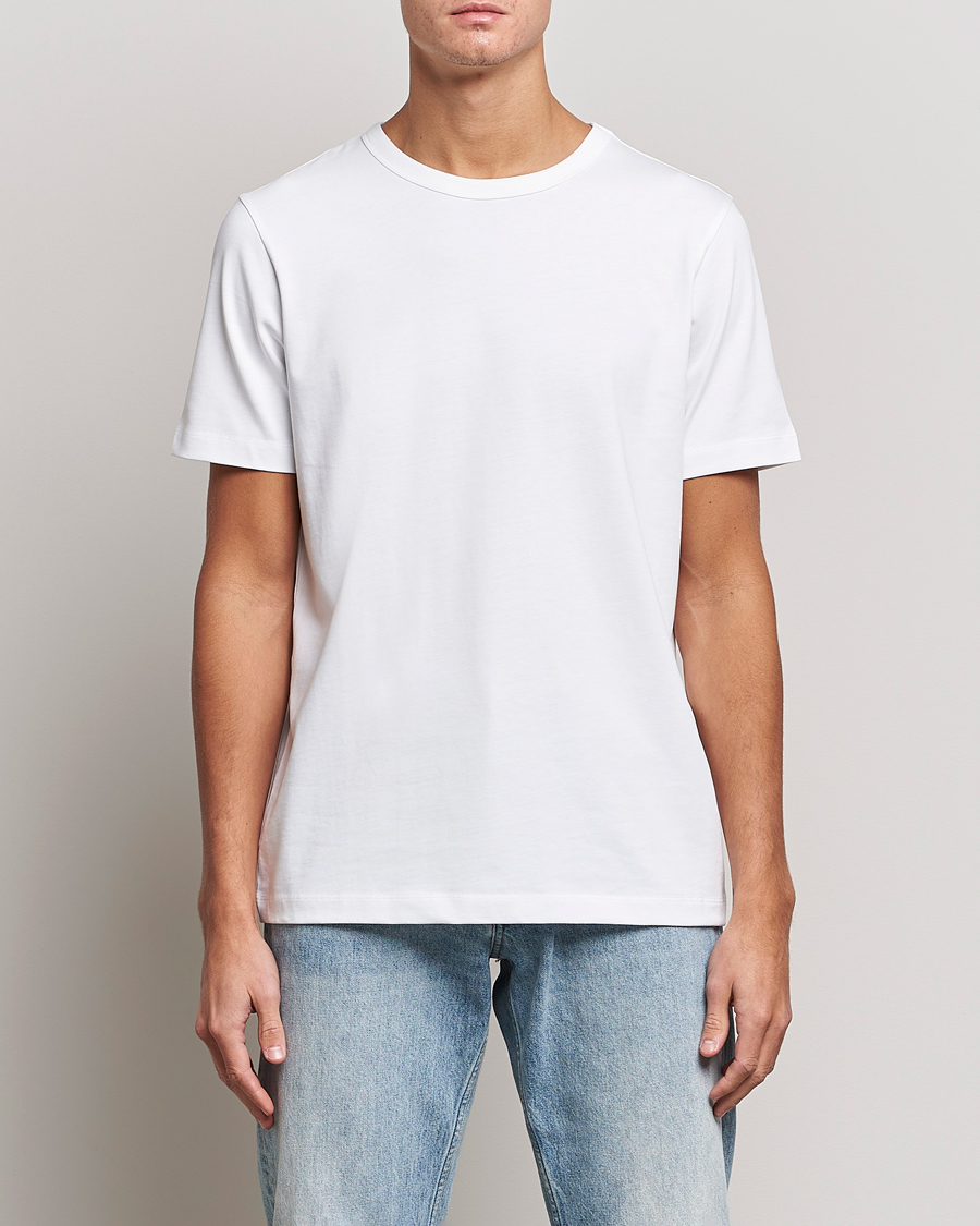 Herre | Kortærmede t-shirts | A Day's March | Heavy Tee White