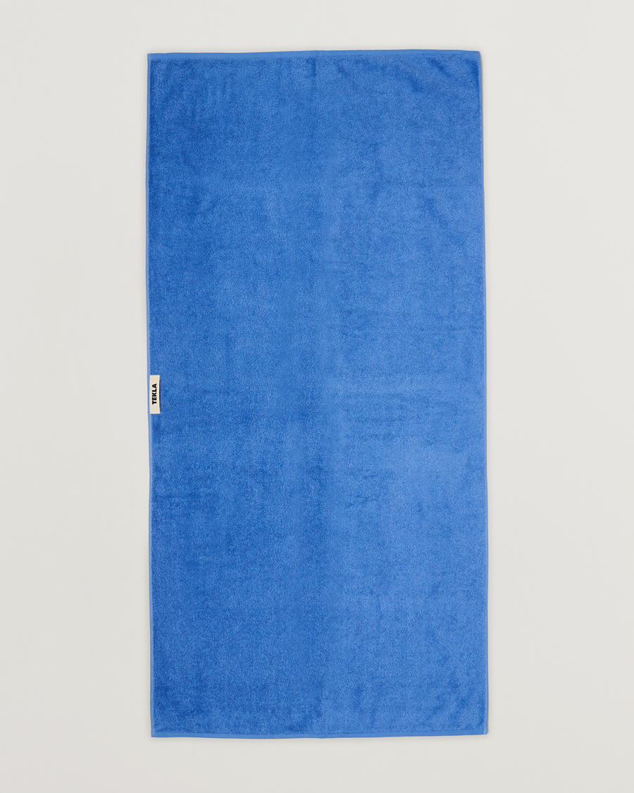 Herre |  |  | Tekla Organic Terry Bath Towel Clear Blue