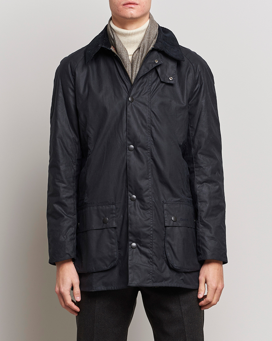Herre | Tøj | Barbour Lifestyle | Beausby Waxed Jacket Navy