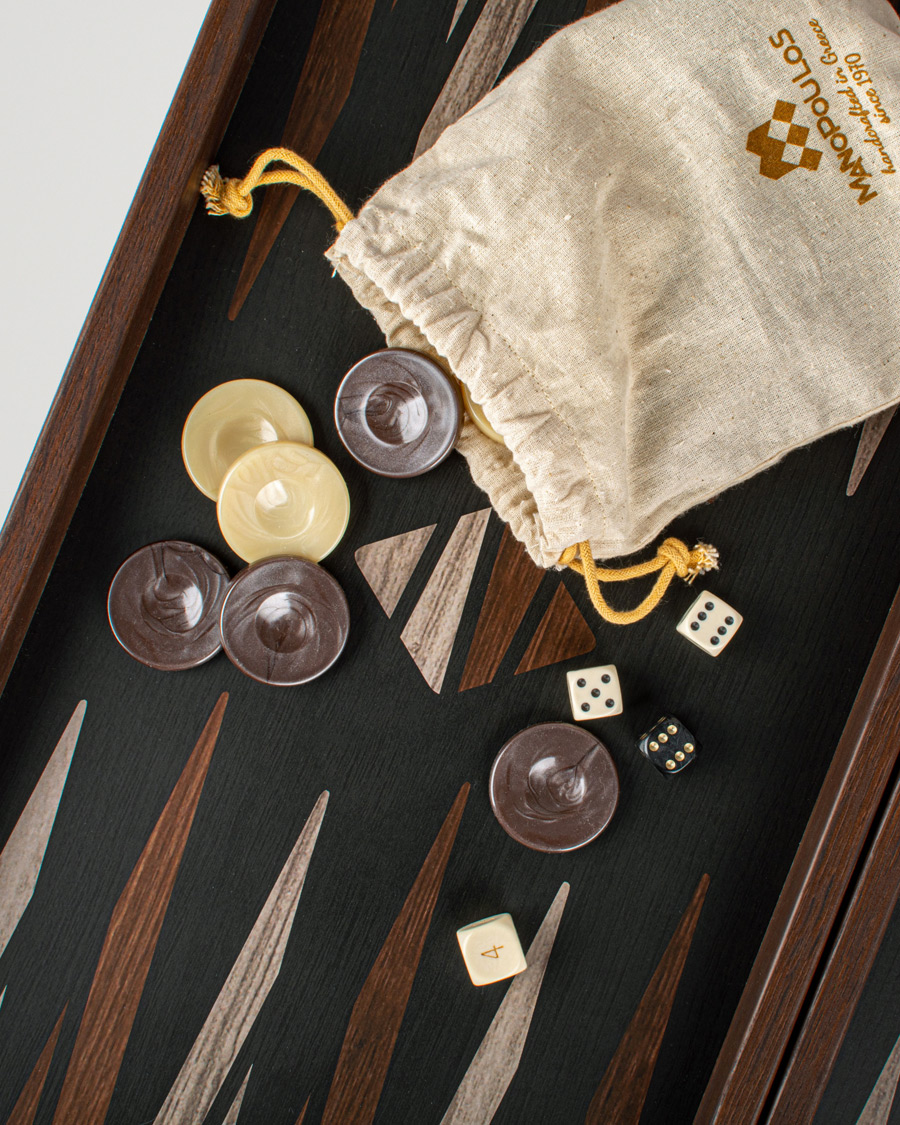 Herre | Spil & fritid | Manopoulos | Wooden Creative Minimalistic Backgammon 
