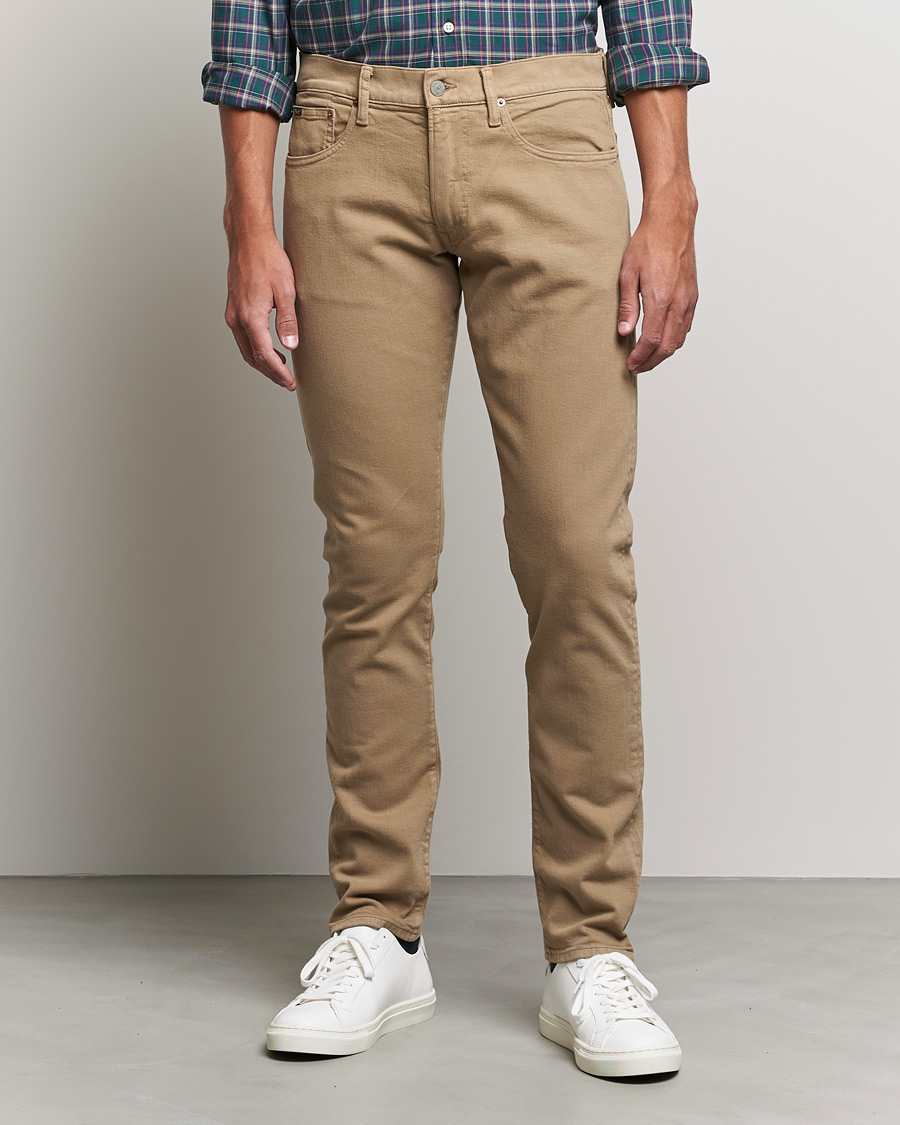 Herre | 5-pocket bukser | Polo Ralph Lauren | Sullivan Slim Fit Stretch 5-Pocket Pants Khaki Hill