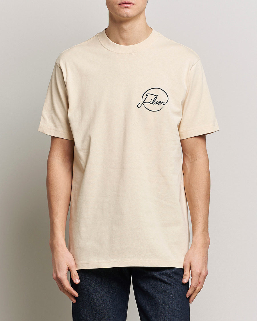 Herre | T-Shirts | Filson | Pioneer Graphic T-Shirt Stone