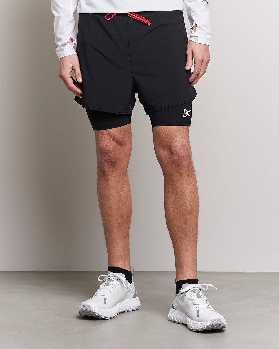 Herre | Active | District Vision | Aaron Trail Shorts Black