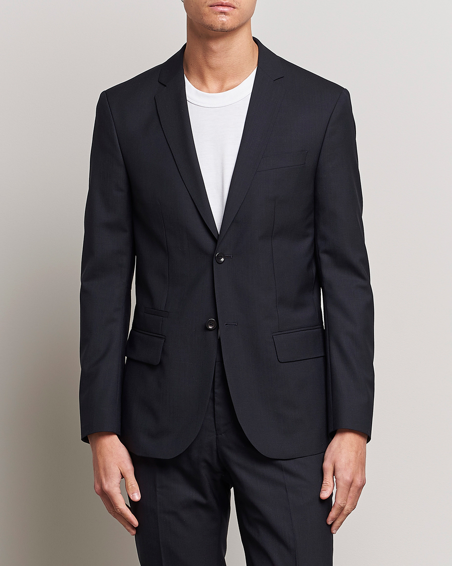 Herre | Blazere & jakker | Filippa K | Rick Cool Wool Suit Jacket Dark Navy