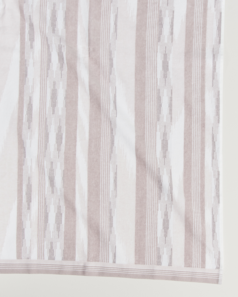 Herre | Tekstiler | Missoni Home | Clint Bath Towel 70x115cm Beige/White