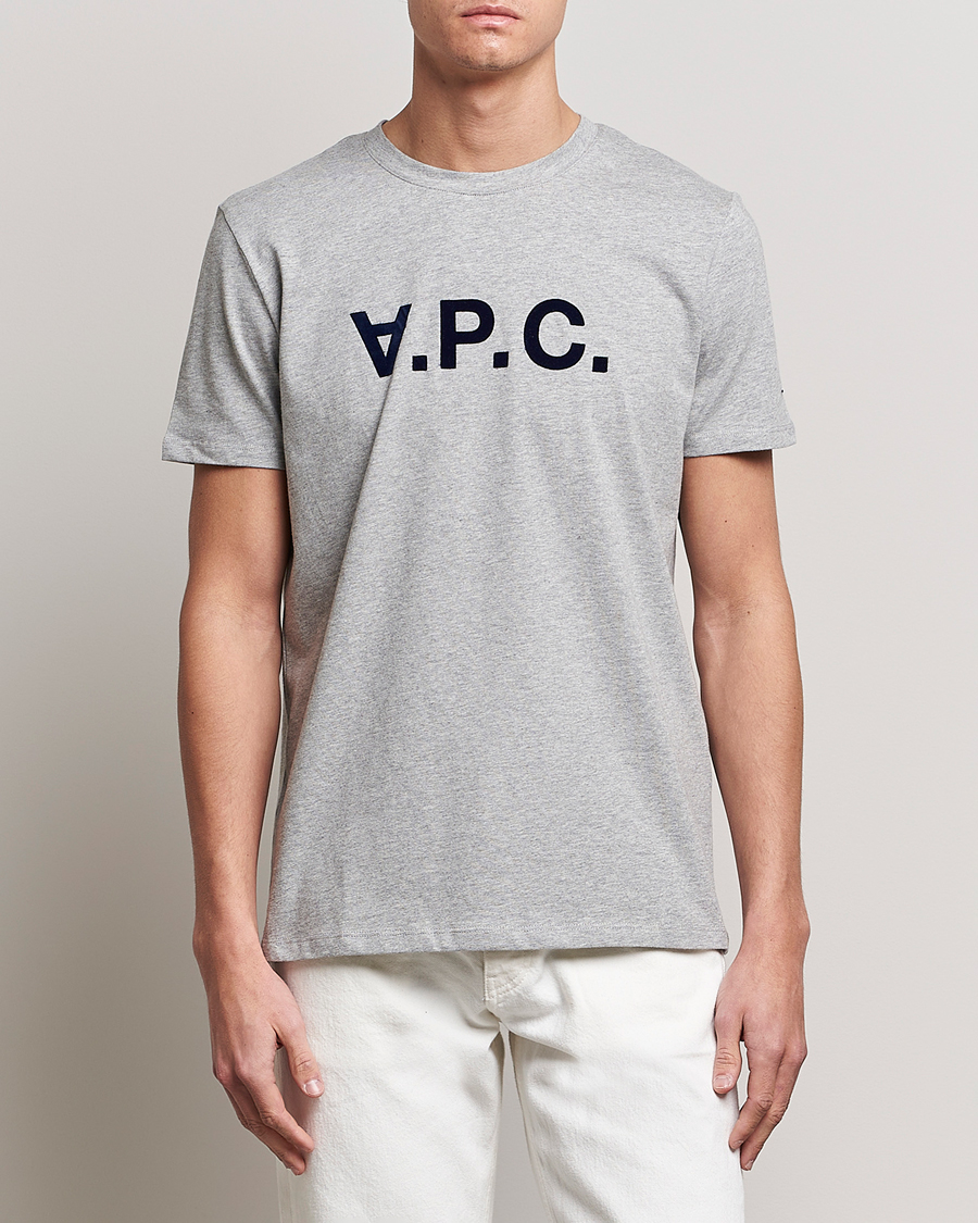 Herre | Tøj | A.P.C. | VPC T-Shirt Grey Heather