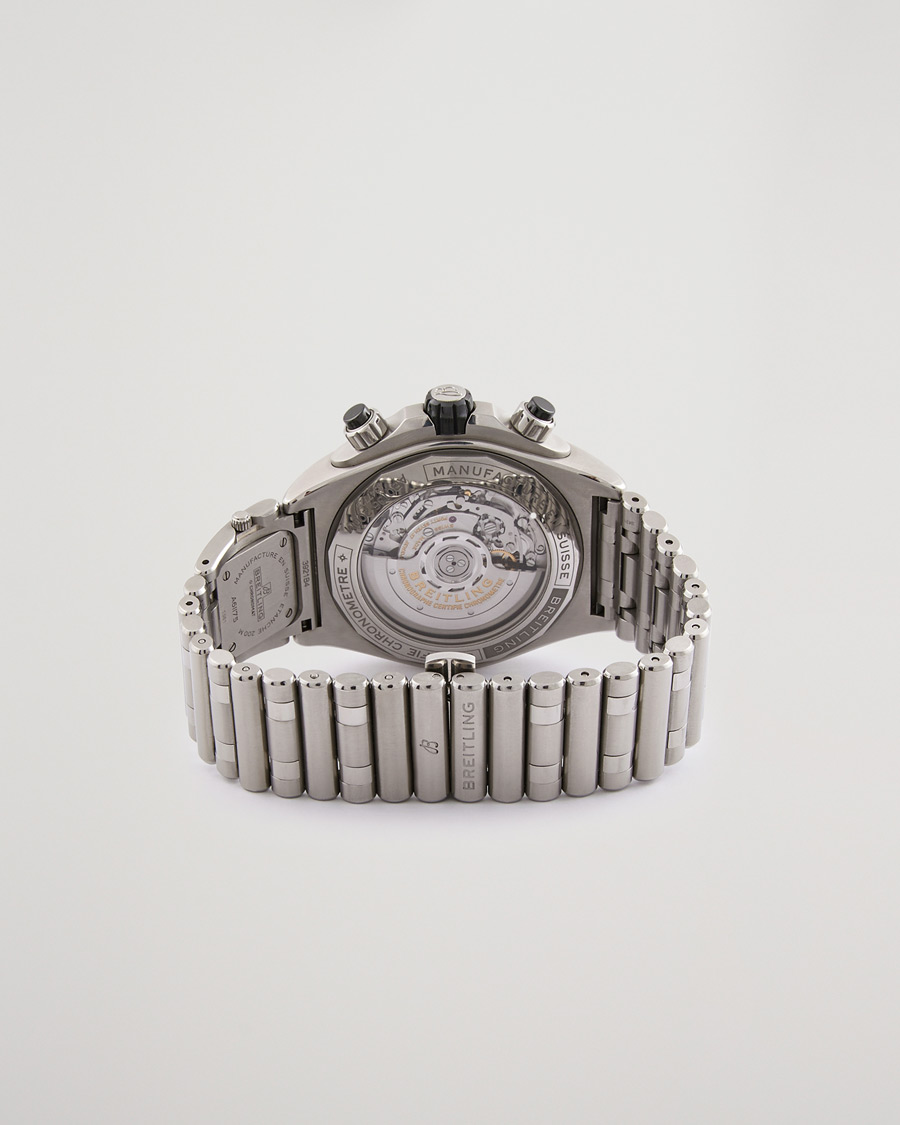 Brugt: |  | Breitling Pre-Owned | Super Chronomat B01 44 Steel Black