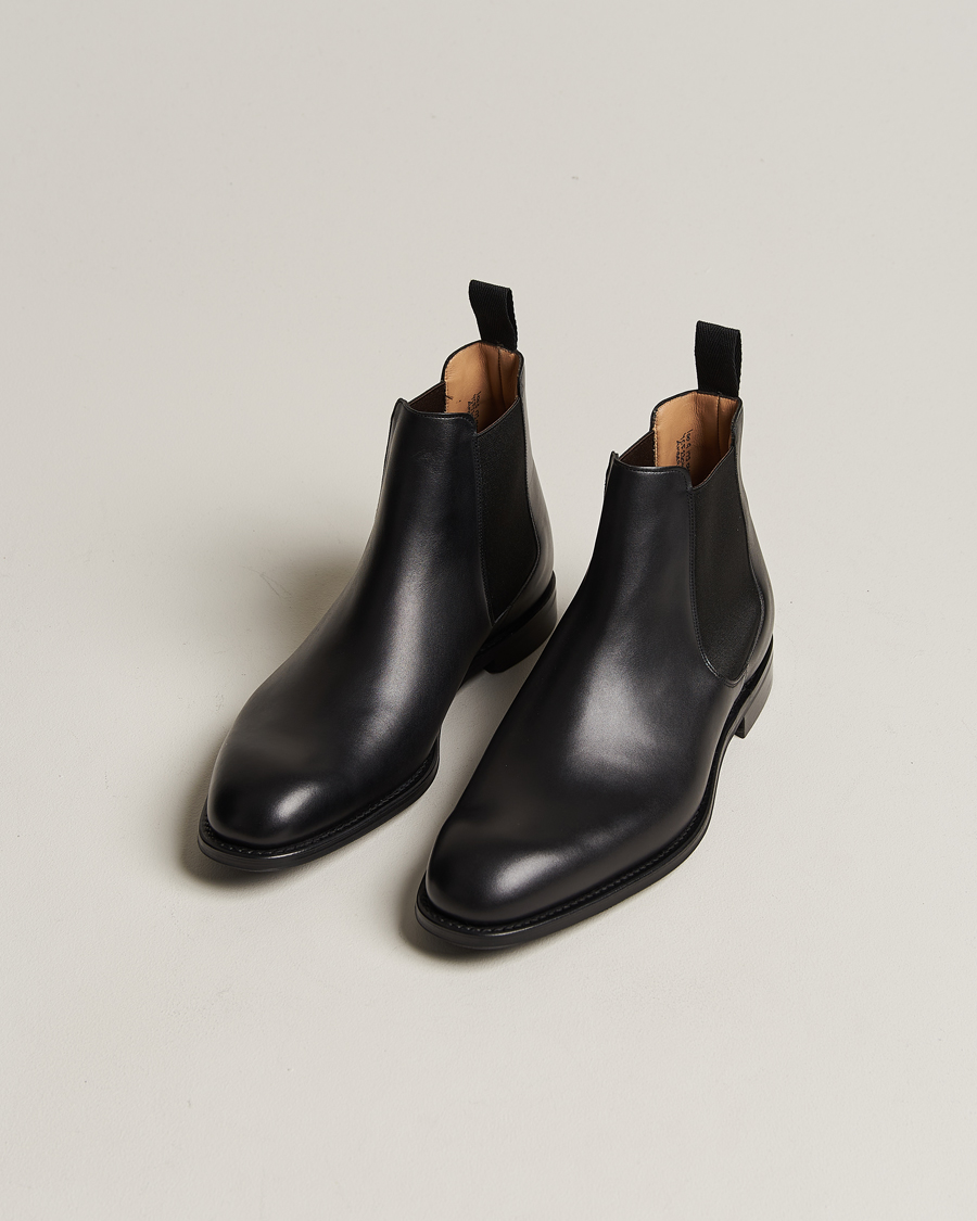 Herre | Sorte støvler | Church\'s | Amberley Chelsea Boots Black Calf