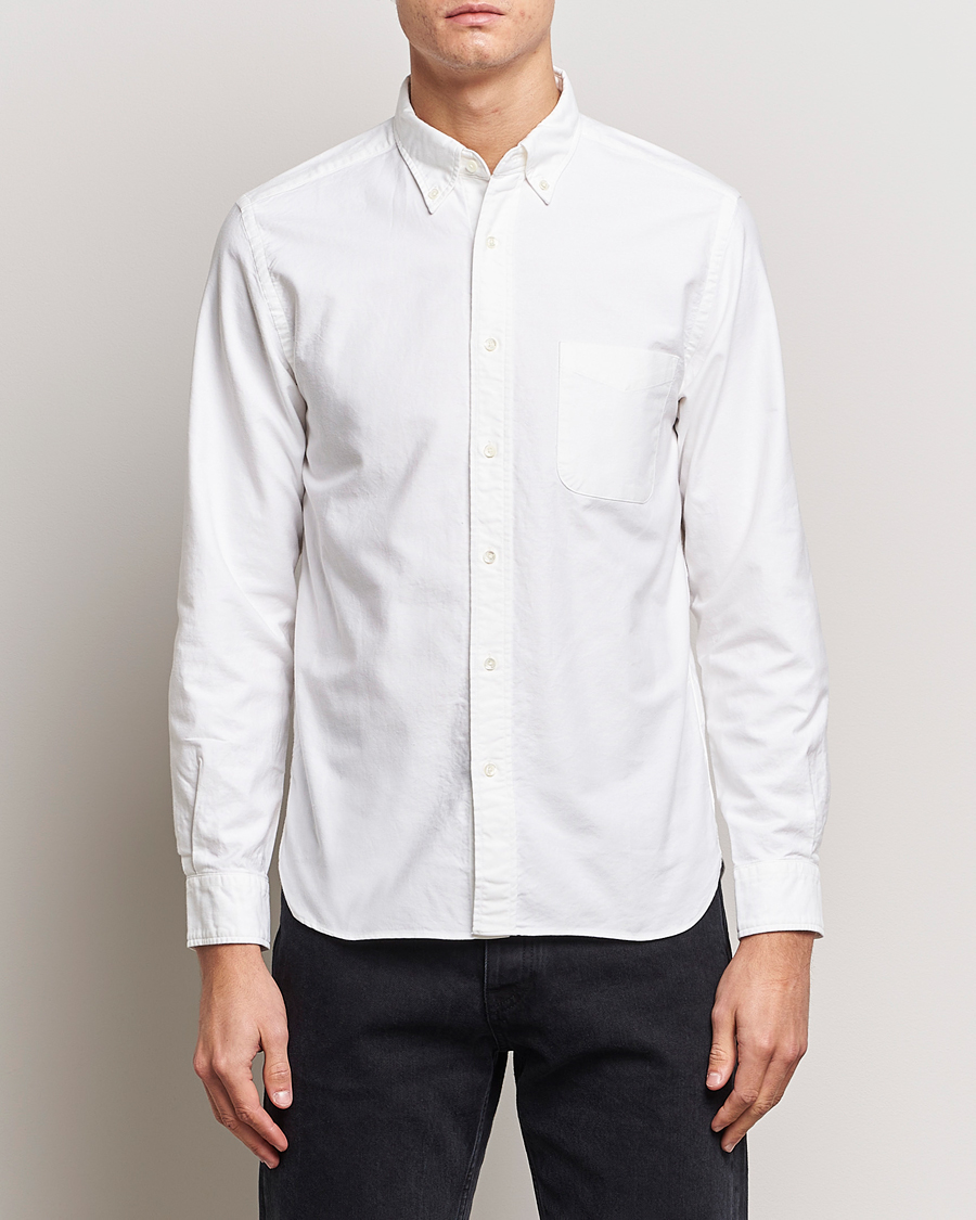 Herre | Japanese Department | BEAMS PLUS | Oxford Button Down Shirt White
