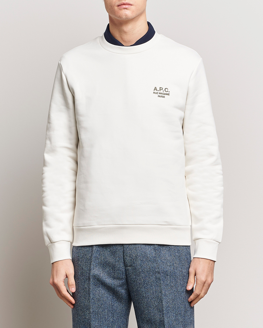 Herre | Sweatshirts | A.P.C. | Rider Sweatshirt Chalk