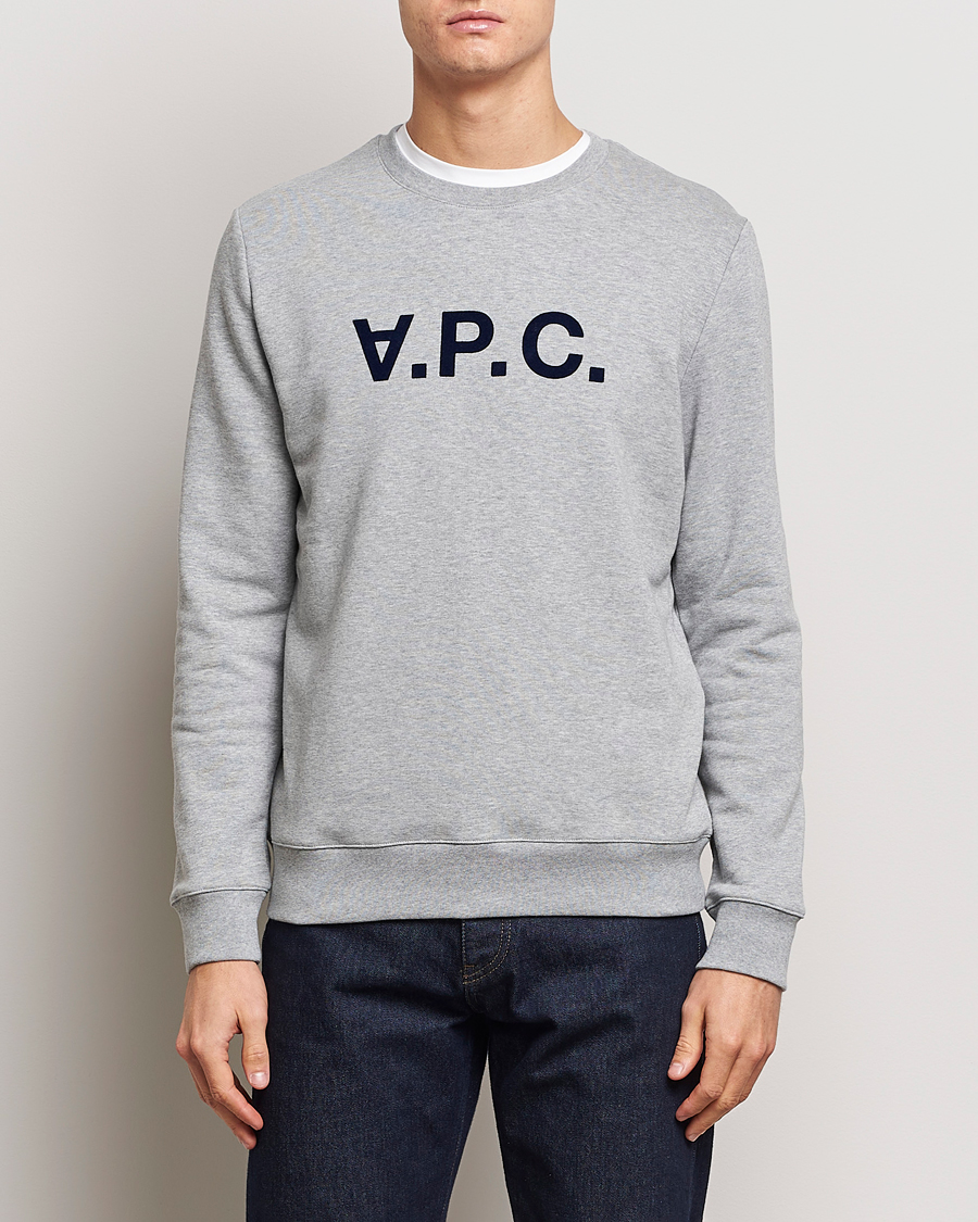 Herre | Tøj | A.P.C. | VPC Sweatshirt Heather Grey
