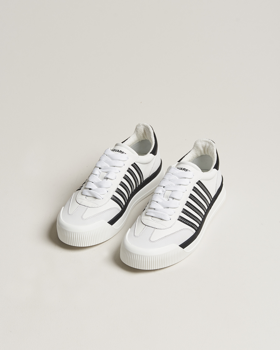 Herre | Sko | Dsquared2 | New Jersey Leather Sneaker White