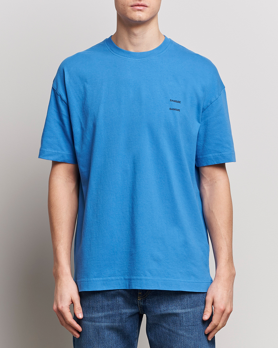Herre | Tøj | Samsøe Samsøe | Joel Organic Cotton T-Shirt Super Sonic