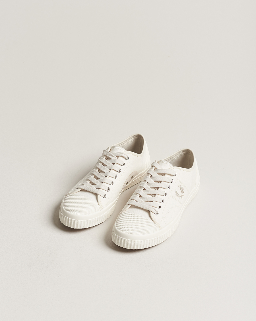 Herre | Fred Perry | Fred Perry | Hughes Canvas Sneaker Ecru