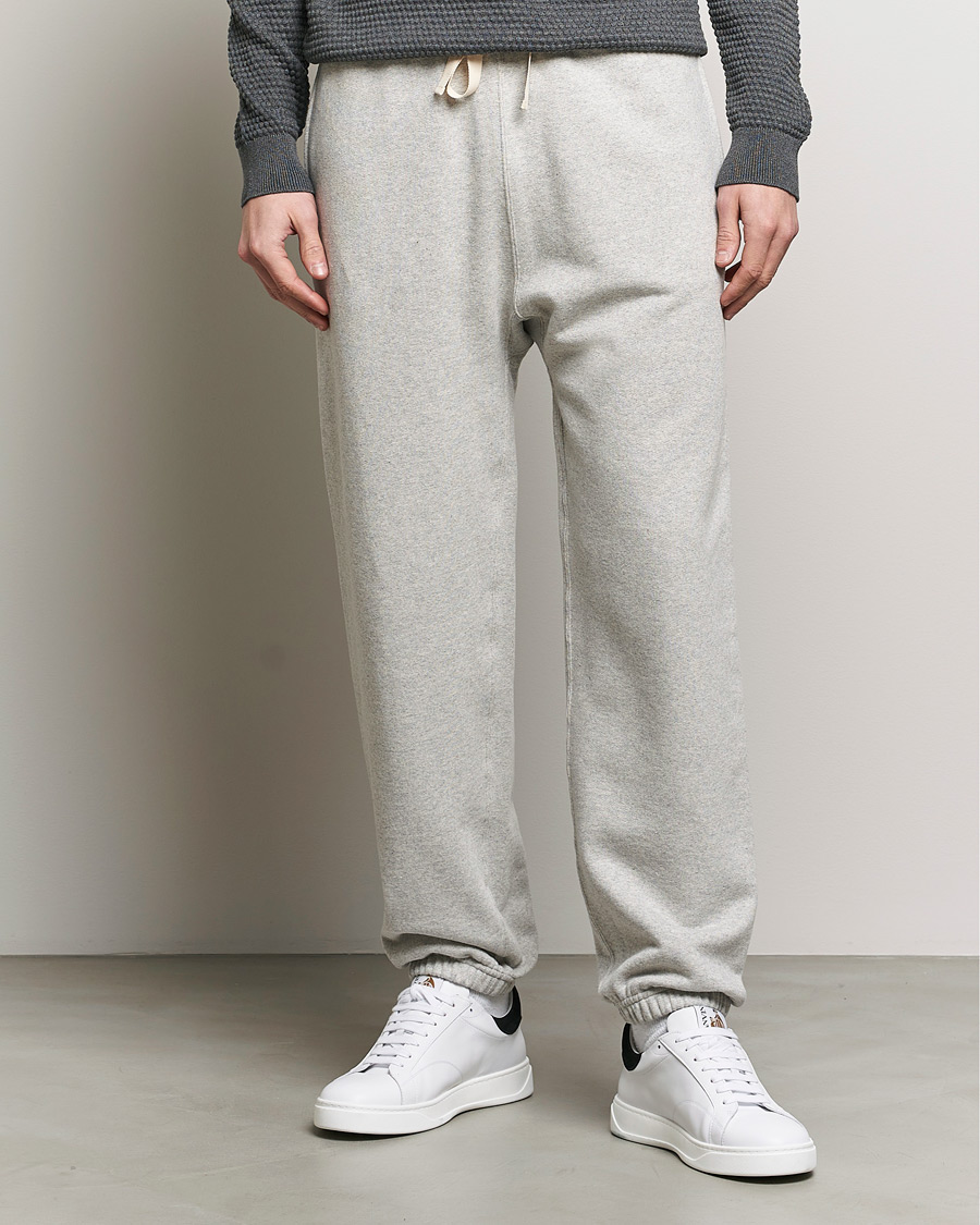 Herre | Sweatpants | Jil Sander | Cotton Sweatpants Light Grey