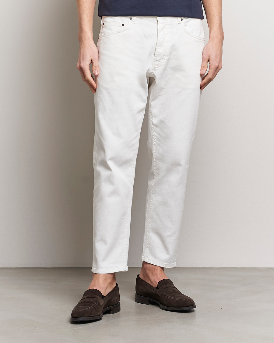 Herre | Hvide jeans | Lardini | Ione Loose Fit Denim White