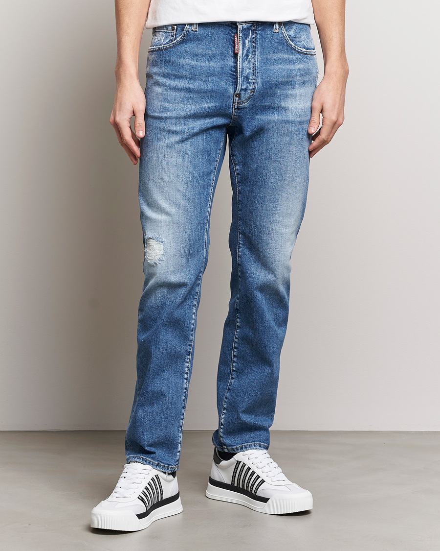 Herre | Straight leg | Dsquared2 | 642 Jeans Light Blue