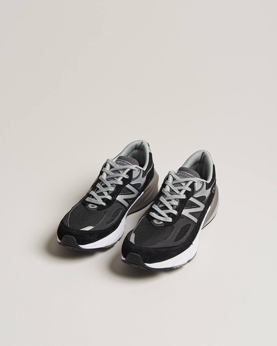 Herre | Sorte sneakers | New Balance | Made in USA 990v6 Sneakers Black/White