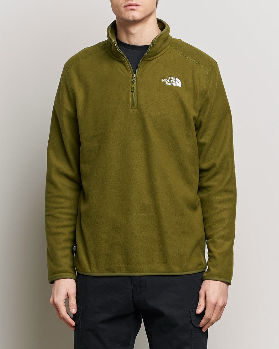 Herre | Tøj | The North Face | Glacier 1/4 Zip Fleece New Taupe Green
