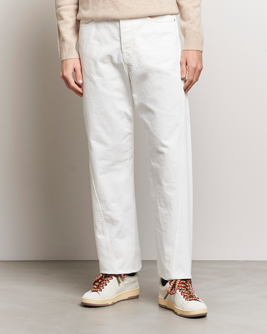 Herre | 5-pocket bukser | Lanvin | Regular Fit 5-Pocket Pants Optic White