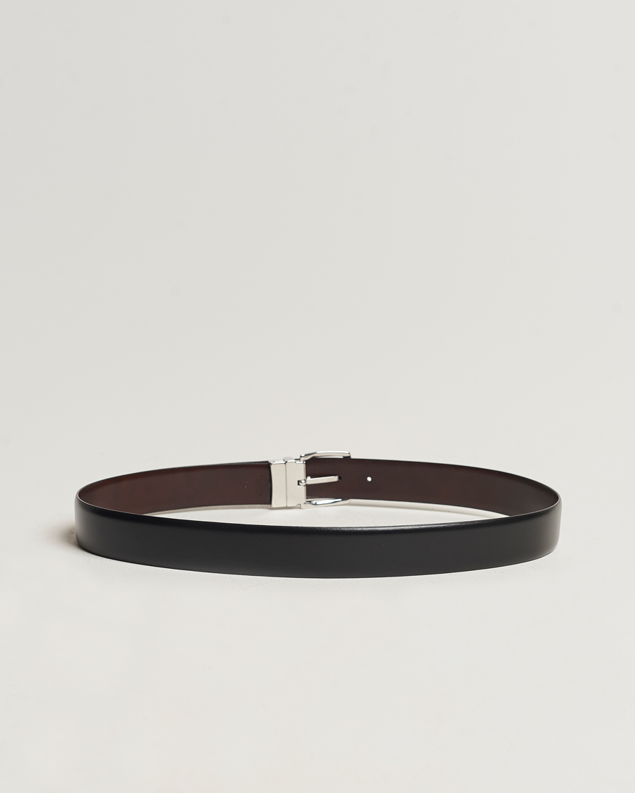 Herre | Bælter | Anderson's | Reversible Leather Belt 3,5 cm Black/Brown