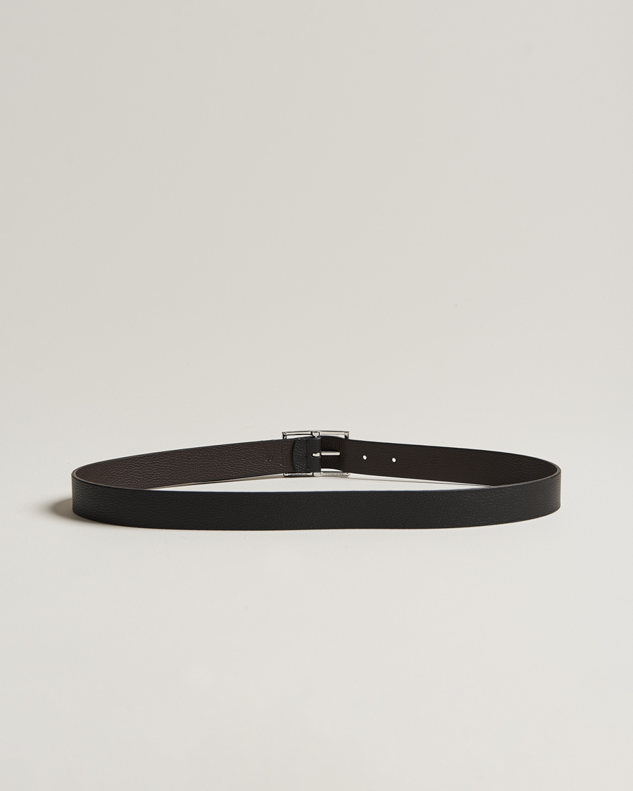 Herre | Glatte bælter | Anderson's | Reversible Grained Leather Belt 3 cm Black/Brown