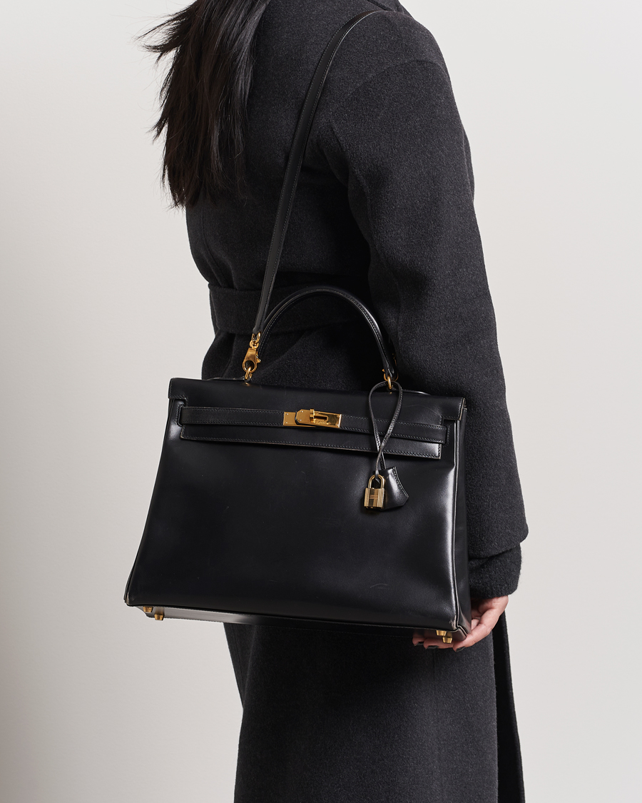 Herre | Gaver til særlige lejligheder | Hermès Pre-Owned | Kelly 35 Handbag Black 