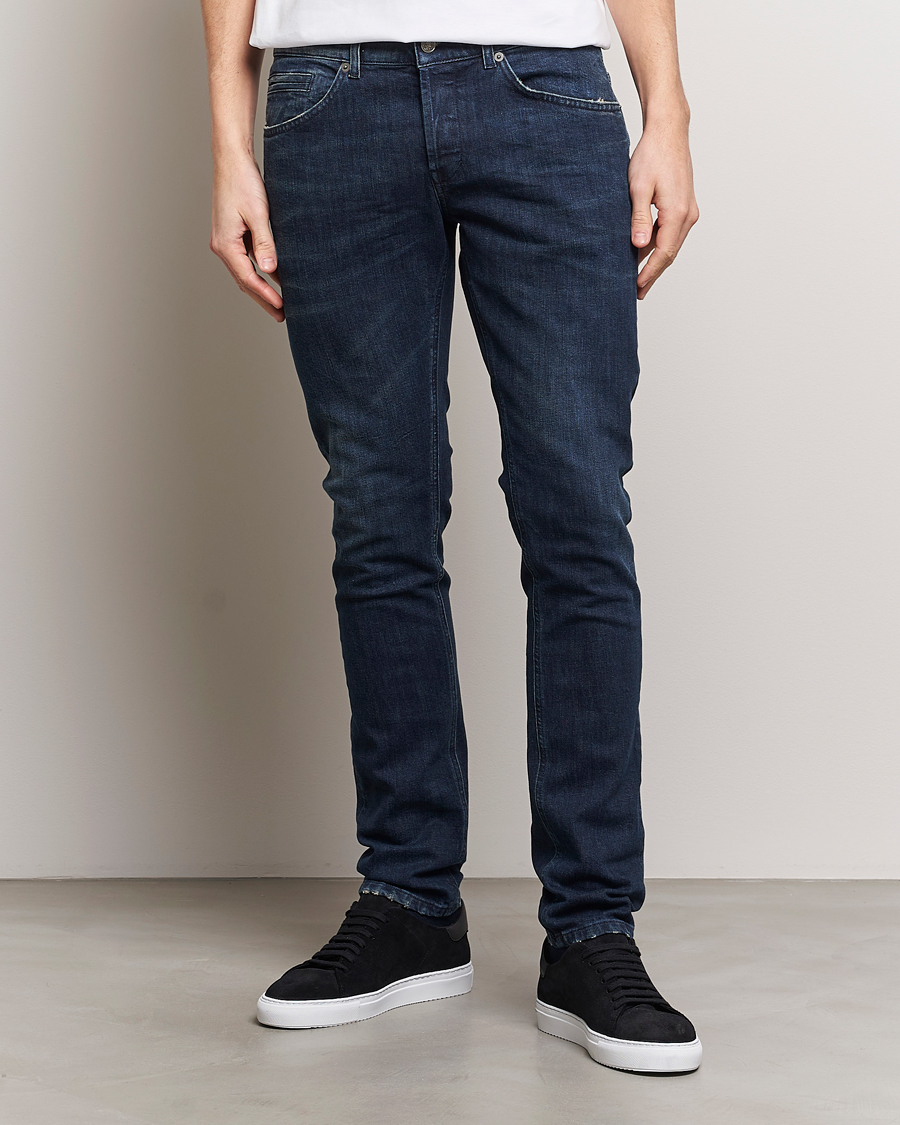 Herre | Slim fit | Dondup | George Jeans Dark Blue