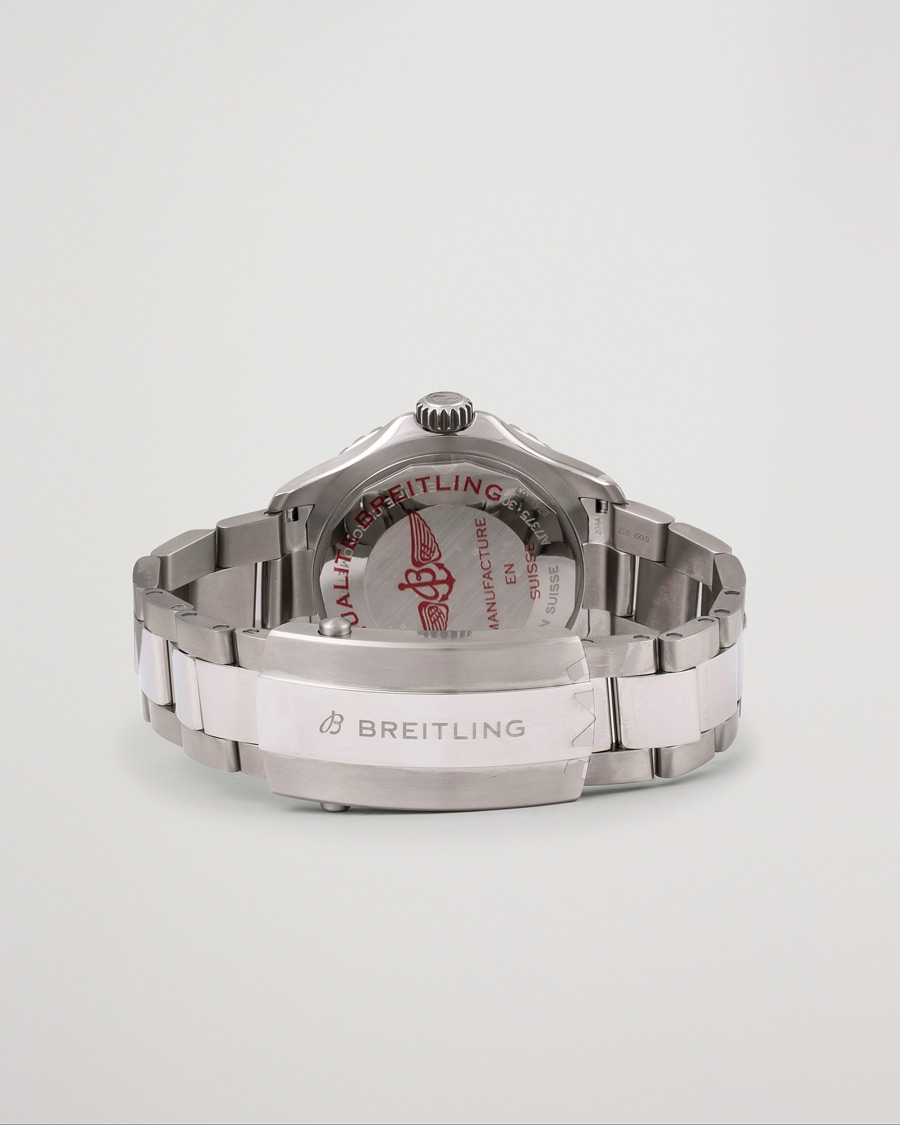Brugt: |  | Breitling Pre-Owned | Superocean 42 A17375 Silver