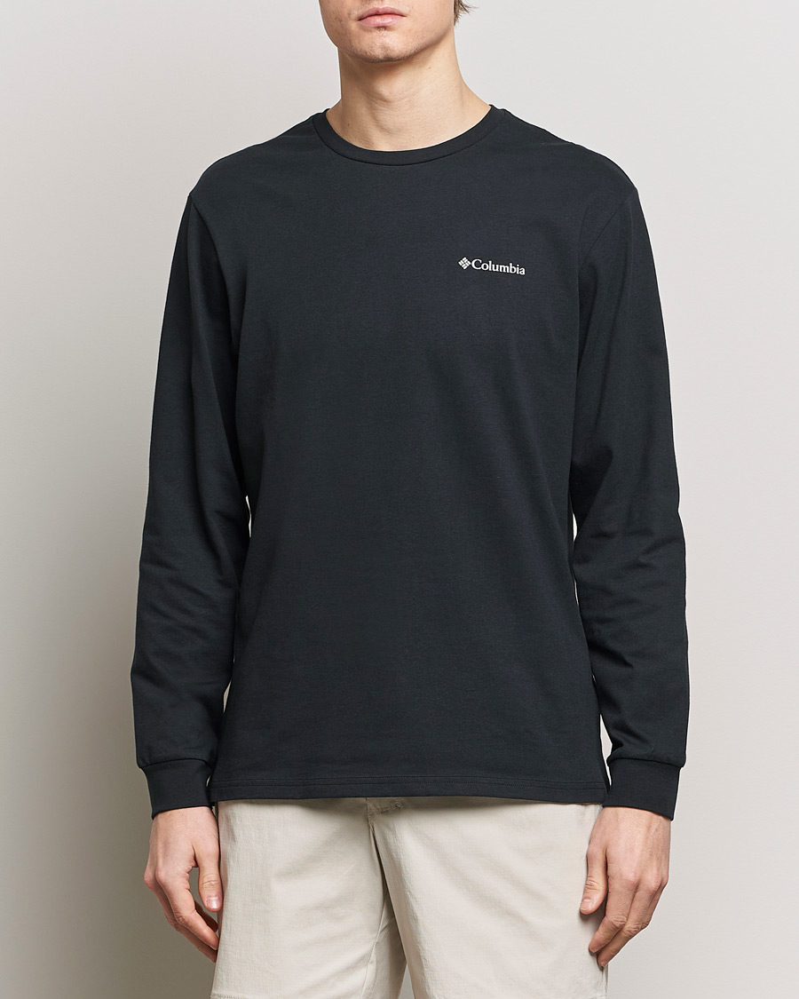 Herre | Langærmede t-shirts | Columbia | Explorers Canyon Long Sleeve T-Shirt Black