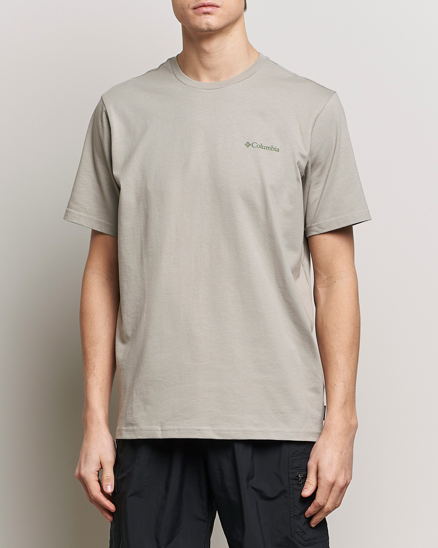 Herre | Columbia | Columbia | Explorers Canyon Back Print T-Shirt Flint Grey