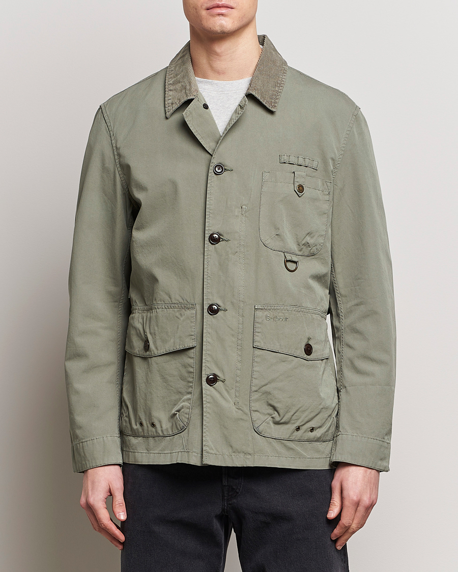 Herre | Best of British | Barbour Lifestyle | Cotton Salter Casual Jacket Agave