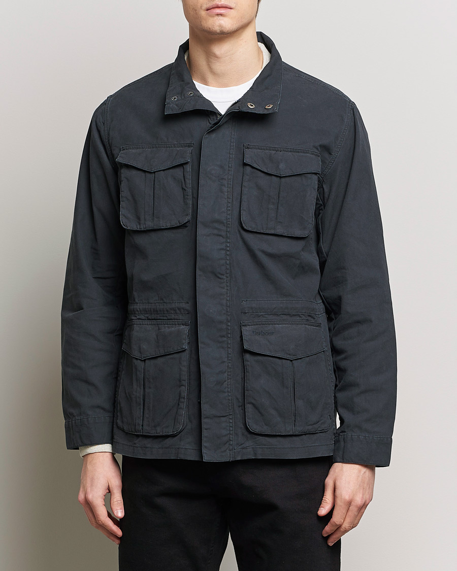 Herre | Barbour Lifestyle | Barbour Lifestyle | Belsfield Cotton Field Jacket Midnight
