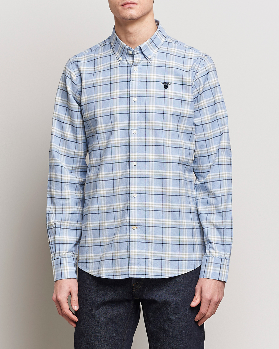 Herre | Tøj | Barbour Lifestyle | Gilling Tailored Shirt Blue Marl