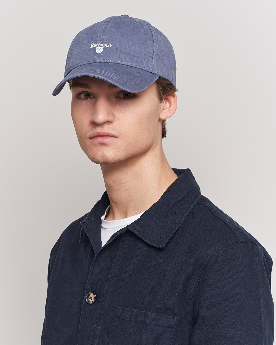 Herre | Kasketter | Barbour Lifestyle | Cascade Sports Cap Washed Blue