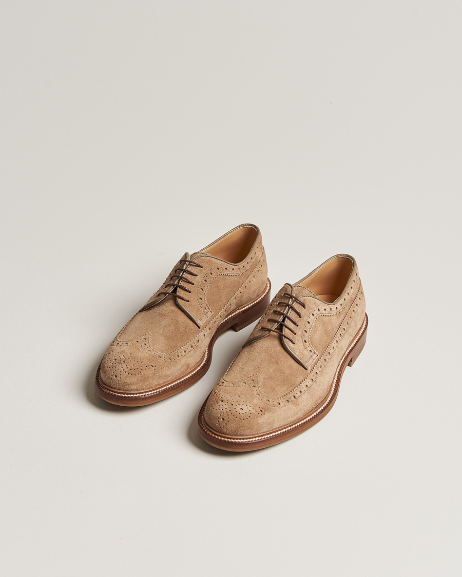 Herre | Håndlavede sko | Brunello Cucinelli | Brogue Desert Suede
